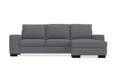 Melrose Reversible Chaise Sleeper Sofa Bed :: Leg Finish: Espresso / Sleeper Option: Memory Foam Mattress