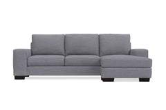 Melrose Reversible Chaise Sleeper Sofa Bed :: Leg Finish: Espresso / Sleeper Option: Deluxe Innerspring Mattress