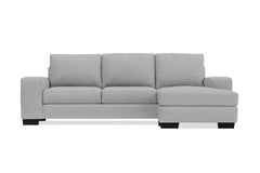 Melrose Reversible Chaise Sleeper Sofa Bed :: Leg Finish: Espresso / Sleeper Option: Deluxe Innerspring Mattress