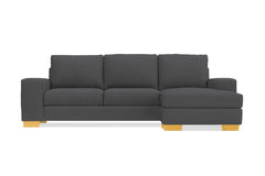 Melrose Reversible Chaise Sofa :: Leg Finish: Natural