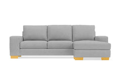 Melrose Reversible Chaise Sofa :: Leg Finish: Natural