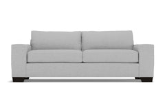 Melrose Queen Size Sleeper Sofa Bed :: Leg Finish: Espresso / Sleeper Option: Memory Foam Mattress