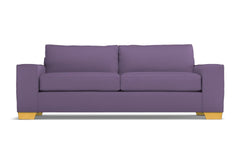 Melrose Queen Size Sleeper Sofa Bed :: Leg Finish: Natural / Sleeper Option: Deluxe Innerspring Mattress