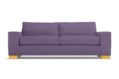 Melrose Queen Size Sleeper Sofa Bed :: Leg Finish: Natural / Sleeper Option: Deluxe Innerspring Mattress