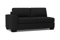 Melrose Left Arm Apartment Size Sofa :: Leg Finish: Espresso / Configuration: LAF - Chaise on the Left