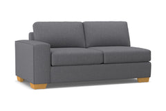 Melrose Left Arm Apartment Size Sofa :: Leg Finish: Natural / Configuration: LAF - Chaise on the Left