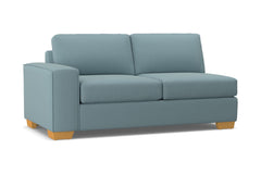 Melrose Left Arm Apartment Size Sofa :: Leg Finish: Natural / Configuration: LAF - Chaise on the Left