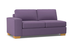 Melrose Left Arm Apartment Size Sofa :: Leg Finish: Natural / Configuration: LAF - Chaise on the Left