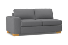 Melrose Left Arm Apartment Size Sofa :: Leg Finish: Natural / Configuration: LAF - Chaise on the Left