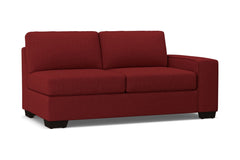 Melrose Right Arm Apartment Size Sofa :: Leg Finish: Espresso / Configuration: RAF - Chaise on the Right