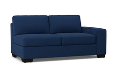 Melrose Right Arm Apartment Size Sofa :: Leg Finish: Espresso / Configuration: RAF - Chaise on the Right