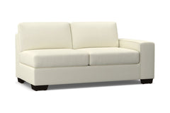 Melrose Right Arm Apartment Size Sofa :: Leg Finish: Espresso / Configuration: RAF - Chaise on the Right