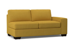 Melrose Right Arm Apartment Size Sofa :: Leg Finish: Espresso / Configuration: RAF - Chaise on the Right