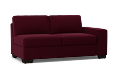 Melrose Right Arm Apartment Size Sofa :: Leg Finish: Espresso / Configuration: RAF - Chaise on the Right