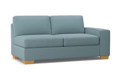 Melrose Right Arm Apartment Size Sofa :: Leg Finish: Natural / Configuration: RAF - Chaise on the Right