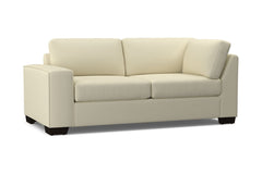 Melrose Left Arm Corner Apt Size Sofa :: Leg Finish: Espresso / Configuration: LAF - Chaise on the Left