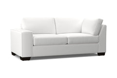 Melrose Left Arm Corner Apt Size Sofa :: Leg Finish: Espresso / Configuration: LAF - Chaise on the Left