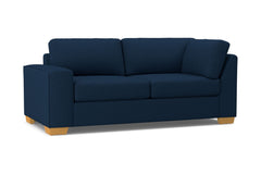 Melrose Left Arm Corner Apt Size Sofa :: Leg Finish: Natural / Configuration: LAF - Chaise on the Left