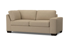 Melrose Right Arm Corner Apt Size Sofa :: Leg Finish: Espresso / Configuration: RAF - Chaise on the Right