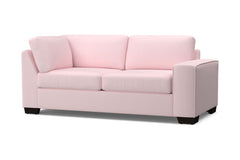 Melrose Right Arm Corner Apt Size Sofa :: Leg Finish: Espresso / Configuration: RAF - Chaise on the Right