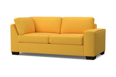 Melrose Right Arm Corner Apt Size Sofa :: Leg Finish: Espresso / Configuration: RAF - Chaise on the Right