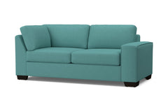 Melrose Right Arm Corner Apt Size Sofa :: Leg Finish: Espresso / Configuration: RAF - Chaise on the Right