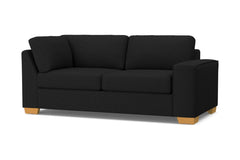 Melrose Right Arm Corner Apt Size Sofa :: Leg Finish: Natural / Configuration: RAF - Chaise on the Right