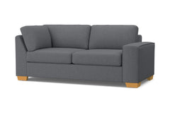 Melrose Right Arm Corner Apt Size Sofa :: Leg Finish: Natural / Configuration: RAF - Chaise on the Right