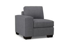 Melrose Left Arm Chair :: Leg Finish: Espresso / Configuration: LAF - Chaise on the Left