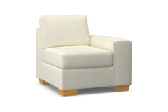 Melrose Right Arm Chair :: Leg Finish: Natural / Configuration: RAF - Chaise on the Right