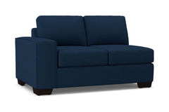 Melrose Left Arm Loveseat :: Leg Finish: Espresso / Configuration: LAF - Chaise on the Left