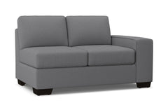 Melrose Right Arm Loveseat :: Leg Finish: Espresso / Configuration: RAF - Chaise on the Right