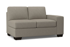 Melrose Right Arm Loveseat :: Leg Finish: Espresso / Configuration: RAF - Chaise on the Right