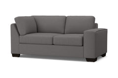 Melrose Right Arm Corner Loveseat :: Leg Finish: Espresso / Configuration: RAF - Chaise on the Right