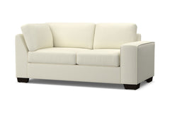 Melrose Right Arm Corner Loveseat :: Leg Finish: Espresso / Configuration: RAF - Chaise on the Right