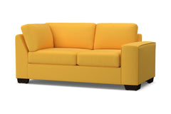 Melrose Right Arm Corner Loveseat :: Leg Finish: Espresso / Configuration: RAF - Chaise on the Right