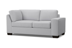 Melrose Right Arm Corner Loveseat :: Leg Finish: Espresso / Configuration: RAF - Chaise on the Right