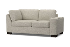 Melrose Right Arm Corner Loveseat :: Leg Finish: Espresso / Configuration: RAF - Chaise on the Right