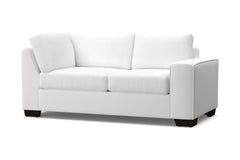 Melrose Right Arm Corner Loveseat :: Leg Finish: Espresso / Configuration: RAF - Chaise on the Right