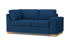 Melrose Right Arm Corner Loveseat :: Leg Finish: Natural / Configuration: RAF - Chaise on the Right