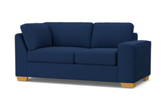 Melrose Right Arm Corner Loveseat :: Leg Finish: Natural / Configuration: RAF - Chaise on the Right