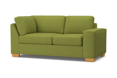 Melrose Right Arm Corner Loveseat :: Leg Finish: Natural / Configuration: RAF - Chaise on the Right