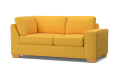 Melrose Right Arm Corner Loveseat :: Leg Finish: Natural / Configuration: RAF - Chaise on the Right