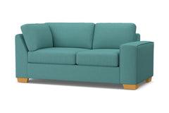 Melrose Right Arm Corner Loveseat :: Leg Finish: Natural / Configuration: RAF - Chaise on the Right