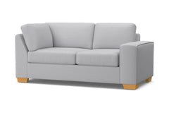 Melrose Right Arm Corner Loveseat :: Leg Finish: Natural / Configuration: RAF - Chaise on the Right