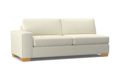 Melrose Left Arm Sofa :: Leg Finish: Natural / Configuration: LAF - Chaise on the Left