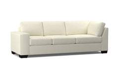 Melrose Left Arm Corner Sofa :: Leg Finish: Espresso / Configuration: LAF - Chaise on the Left