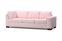 Melrose Right Arm Corner Sofa :: Leg Finish: Espresso / Configuration: RAF - Chaise on the Right