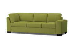 Melrose Right Arm Corner Sofa :: Leg Finish: Espresso / Configuration: RAF - Chaise on the Right