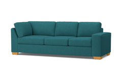 Melrose Right Arm Corner Sofa :: Leg Finish: Natural / Configuration: RAF - Chaise on the Right